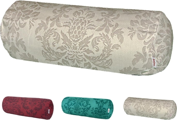 beties Nackenrollenbezug Epoche, (1 Stück), verschiedene Größen und Farben Ornamente Ton in Ton mit 3D Effekt