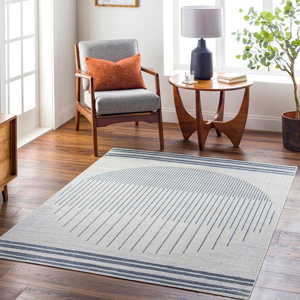 Livabliss Teppich SANTIAGO, rechteckig, Höhe: 10 mm, Skandinavischer Teppich, Kurzflor Boho-Wohnzimmerteppich, Läufer
