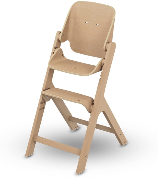 Maxi-Cosi Nesta, Hochstuhl ab Baby, Hochstuhl aus Holz, nach hinten verstellbarer Hochstuhl, wächst mit Ihnen bis zu 99 Jahren, Natural Wood