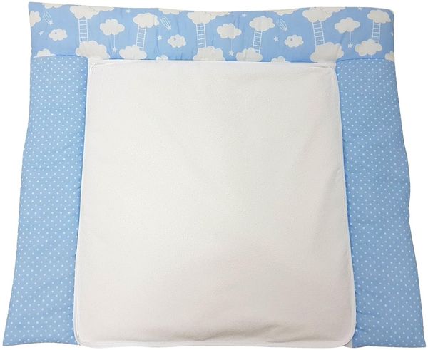 Babymajawelt Wickelauflage Wickelauflage Set 3 Teile BiG Dream - Super Soft 70 x 75 cm (3-tlg, Stoffwickelauflage inkl. 2x wasserfeste, abnehmbare Frotteebezüge), Made in EU, Waschbar, Weich, Modern, Baumwolle