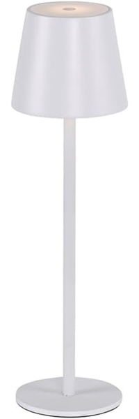 SellTec LED Tischleuchte LED Tischlampe Akku Outdoor, Dimmbar, Memoryfunktion, USB, Up&Down, 1xLED-Board/2,50W/3000K, warmweiß, Up & Down Lichtaustritt, USB, Dimmbar Touchdimmer