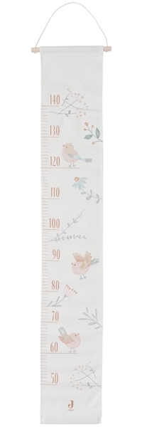 Jollein Lovely Birds Wachstumsmesser Ecru