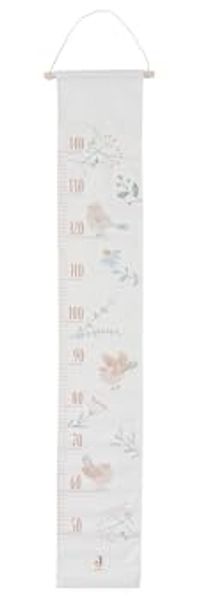 Jollein Lovely Birds Wachstumsmesser Ecru