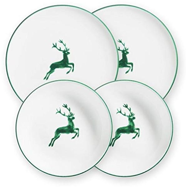 Gmundner Keramik Grüner Hirsch, Dinner für 2 Cup
