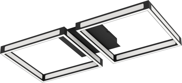 EGLO ALTAFLOR Deckenleuchte, schwarz