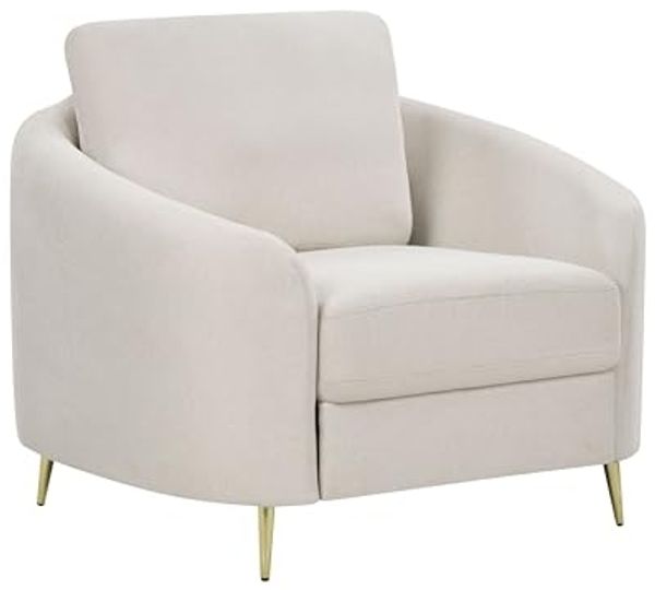 Sessel TROSA Stoff Helles Beige
