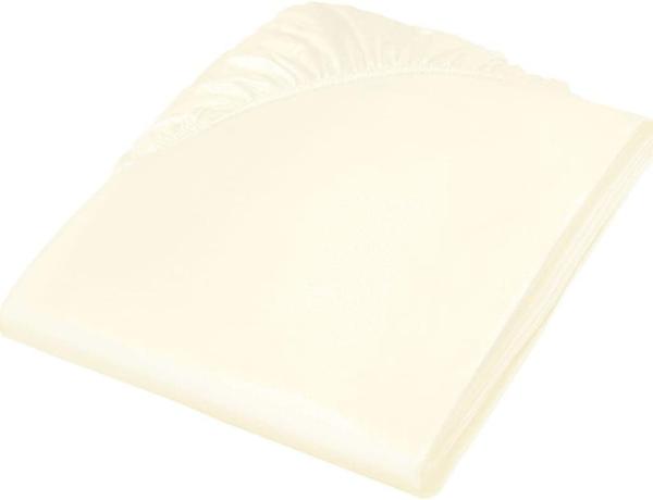 Fleuresse Mako-Satin-Spannlaken colours creme 2610 200x200