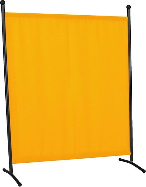 Angerer Freizeitmöbel GmbH Stellwand - Raumteiler & Raumtrenner Sichtschutz - Outdoor Paravent für Windschutz & Schatten auf Balkon (178x178 cm, gelb)