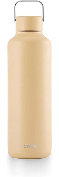 Thermosflasche Isolier-Trinkflasche Doppelwandig 0,6L EQUA Timeless Latte 683556