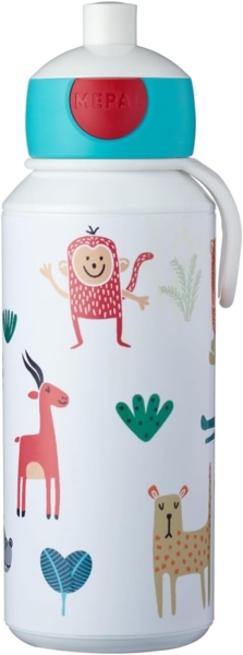 Mepal CAMPUS Trinkflasche Pop-Up 400 ml Animal Friends
