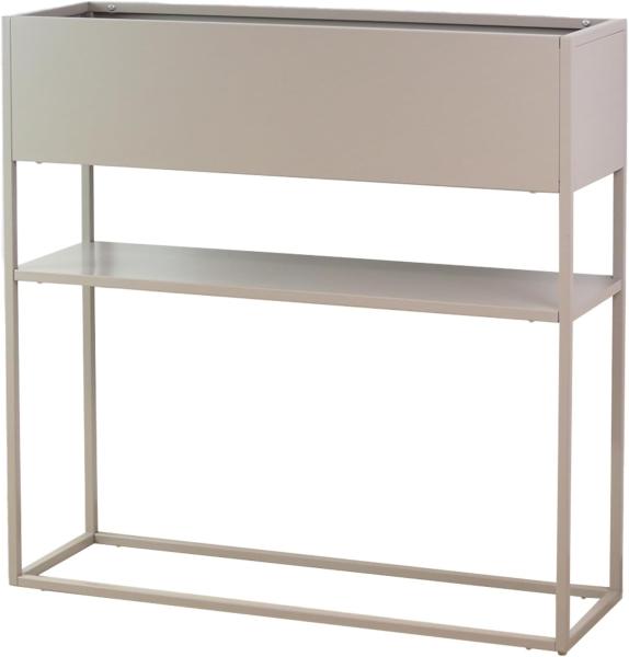 osoltus Pflanzkasten Raumteiler cube warmgrey grau Konsole 80cm