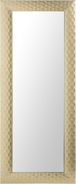Wandspiegel gold rechteckig 50x130 cm ANTIBES
