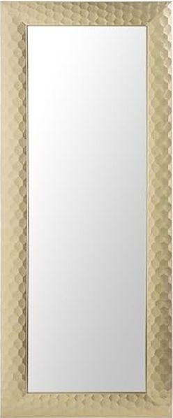 Wandspiegel gold rechteckig 50x130 cm ANTIBES