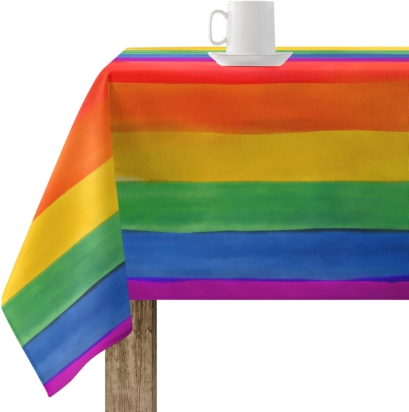 Belum Tischdecke aus Kunstharz, schmutzabweisend, Maße: 100x140 cm, Stoff: 100% Baumwolle, harzbeschichtet, schmutzabweisend, 300 g, Modell: Pride 80 Bild 1