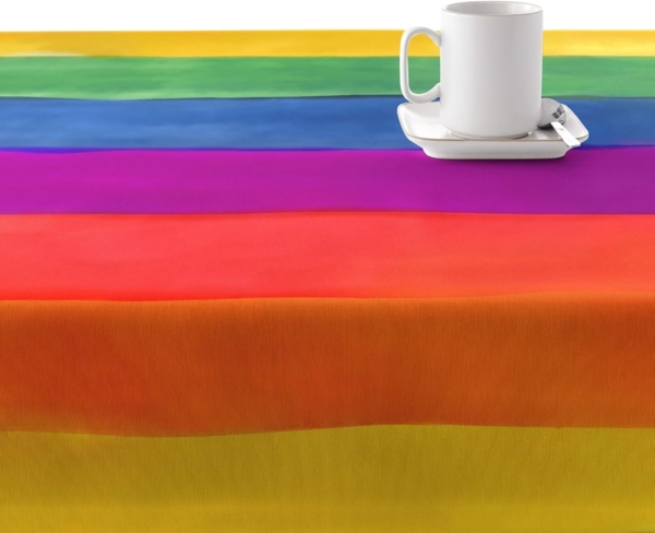 Belum Tischdecke aus Kunstharz, schmutzabweisend, Maße: 100x140 cm, Stoff: 100% Baumwolle, harzbeschichtet, schmutzabweisend, 300 g, Modell: Pride 80 Bild 2