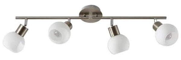 Lindby Deckenleuchten Elaina, Metall, Alu IP20, 4 x 4,5 W LED