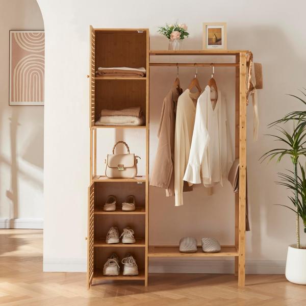 Garderobenständer Oldsum Bambus [en. casa] Bild 2