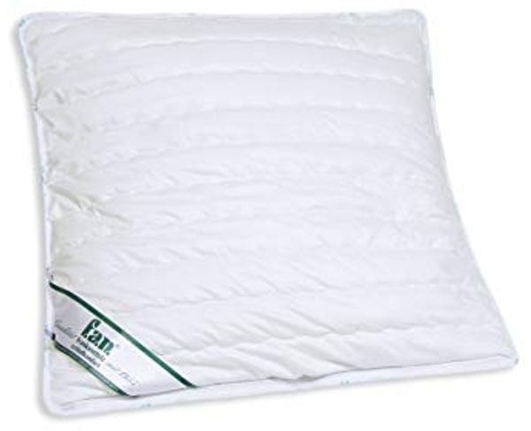 f.a.n. Medisan – Kissen gesteppt, 100% Baumwolle, für Allergiker geeignet, Größe: 80 x 80 cm