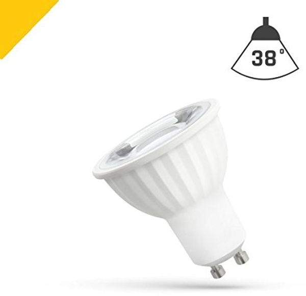 LED GU10 6W 230V AC Warmweiß GU10 GU5.3 500 Lumen 45°
