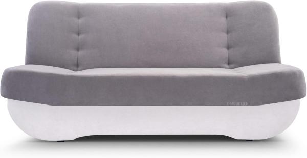 MOEBLO Schlafsofa Pafos, Sofa Kippsofa Klappsofa Clic-Clack, mit Schlaffunktion, mit Bettkasten