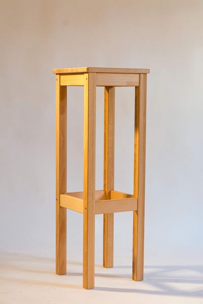 Barhocker, Bistrohocker, kernbuche massiv, H 85 cm
