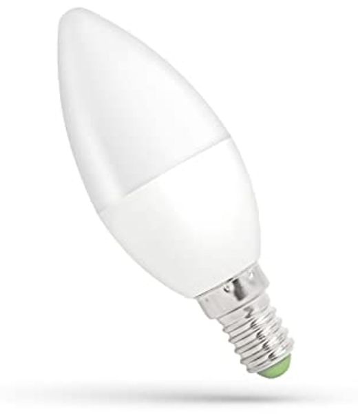 Spectrum LED-Leuchtmittel LED E14 C37 Kerzenform 4W=29W 230V Leuchtmittel 320lm 200° Warm 3000K, E14, Warmweiß