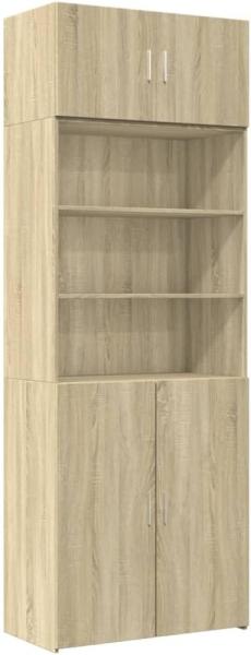 Hochschrank Sonoma-Eiche 80x42,5x225 cm Holzwerkstoff 3281345