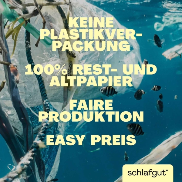 Schlafgut Spannbettlaken EASY Jersey Elasthan Topper, Jersey, Gummizug: rundum, (1 Stück), MADE IN GREEN by OEKO-TEX® Bild 5