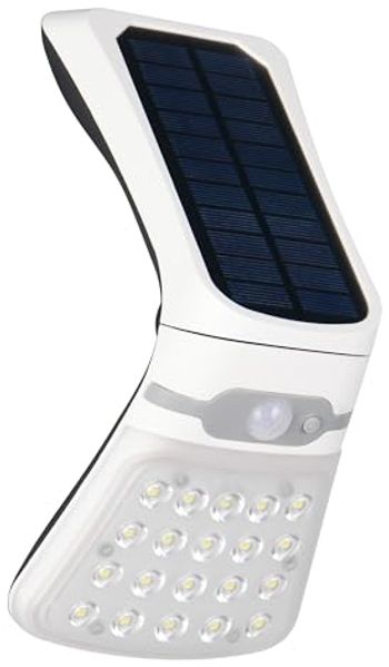Solar Wandleuchte DIADEMA mit Bewegungsmelder & dezentem Dauerlicht