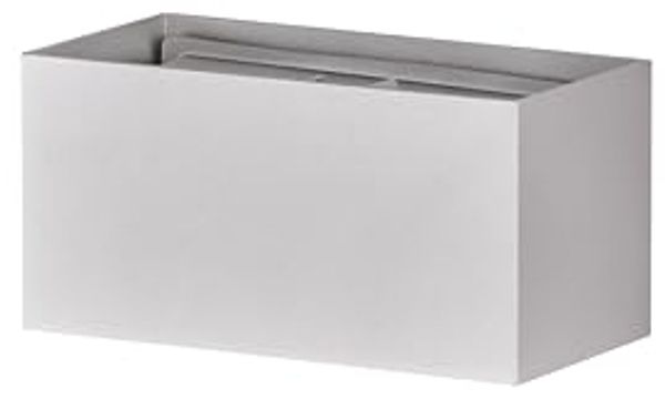 Fischer & Honsel 30518 LED Außenwandleuchte Wallo silberfarben IP44 3000K