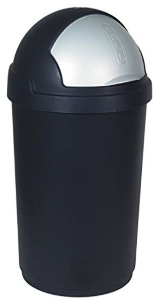 Mülleimer Curver klappbar 50L schwarz (3253923931587)