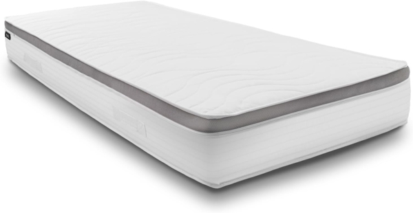 7 Zonen ergonomische Taschenfederkernmatratze Sleezzz Diamond T1000 120 x 200 cm, Höhe 23 cm, Härtegrad H2/H3, 1000 Federn/2m²