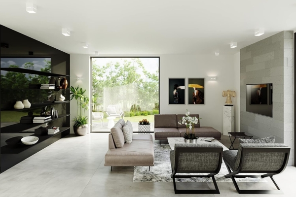 Leuchte LOBO Plafond Weiß Bild 7