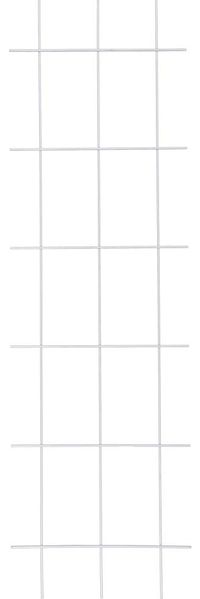 TrendLine Spaliergitter 150x45cm weiß Rankgitter Spalier Kletterhilfe