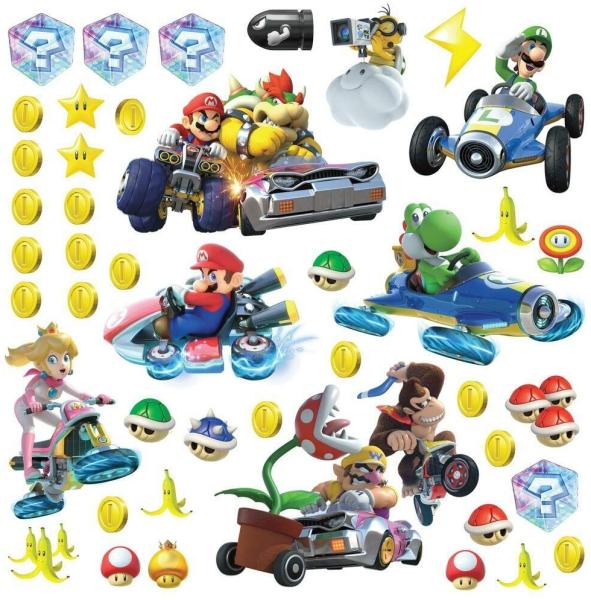 Nintendo Mario Kart 8 Wall Stickers