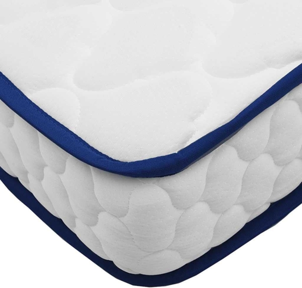 vidaXL Memory-Schaum-Matratze 200x200x17 cm Weich Weiß 4013421 Bild 5