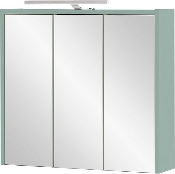 Schildmeyer Carlos Spiegelschrank, Holzwerkstoff, Pistazie, 65 x 16 x 64 cm