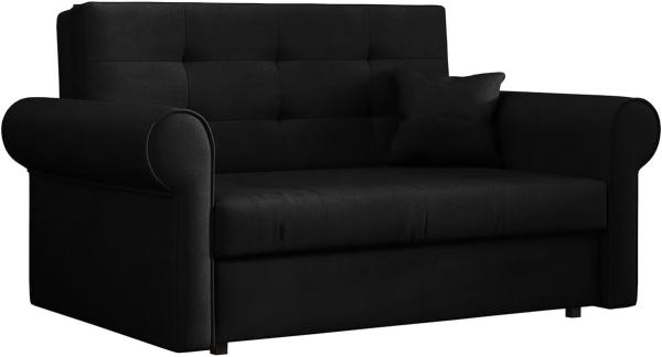 Mirjan24 'Viva Silver III' Schlafsofa, Schwarz, 85 x 98 x 148 cm