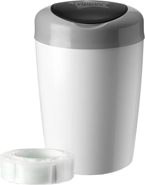 Tommee Tippee Simplee Sangenic Windeleimer inkl. einer Folienkassette grau