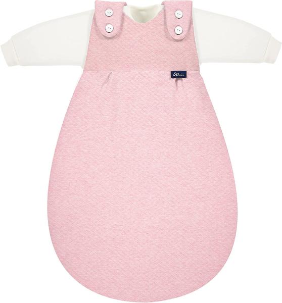 Alvi Baby-Mäxchen Schlafsack 3tlg. Special Fabric Quilt rose 80/86 Bild 1