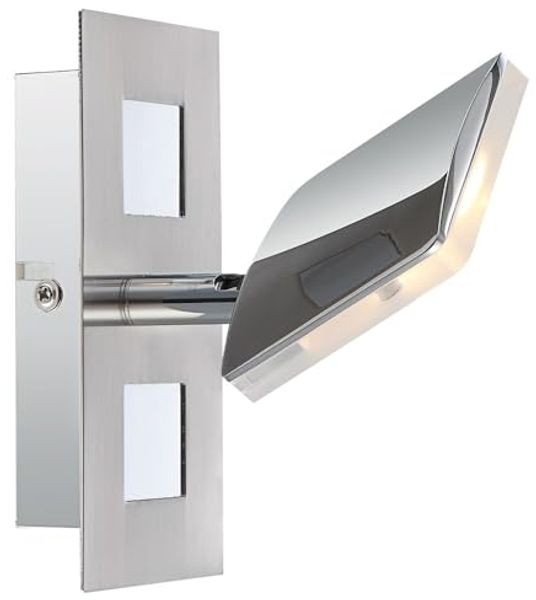 LED Wandleuchte, Spot flexibel, satiniert, L 15cm