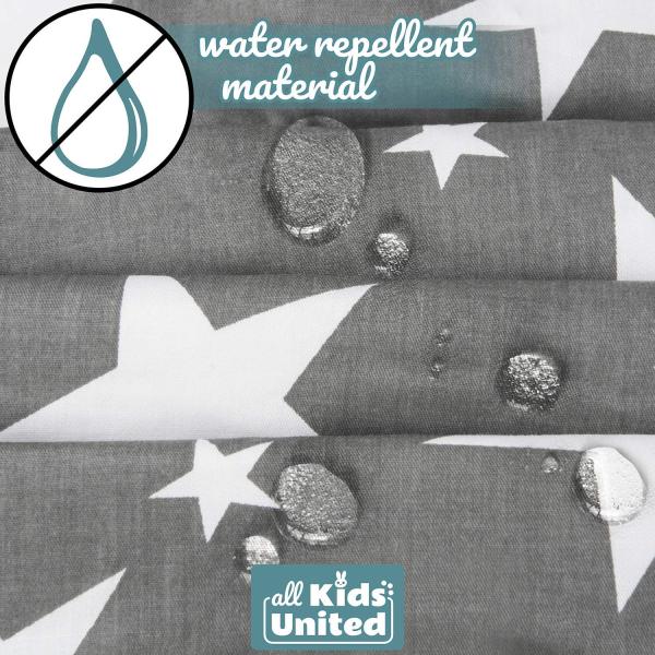 all Kids United Wickelauflage Wickelunterlage Baby Wickel-Decke, atmungsaktive, waschbare Unterlage Bild 4