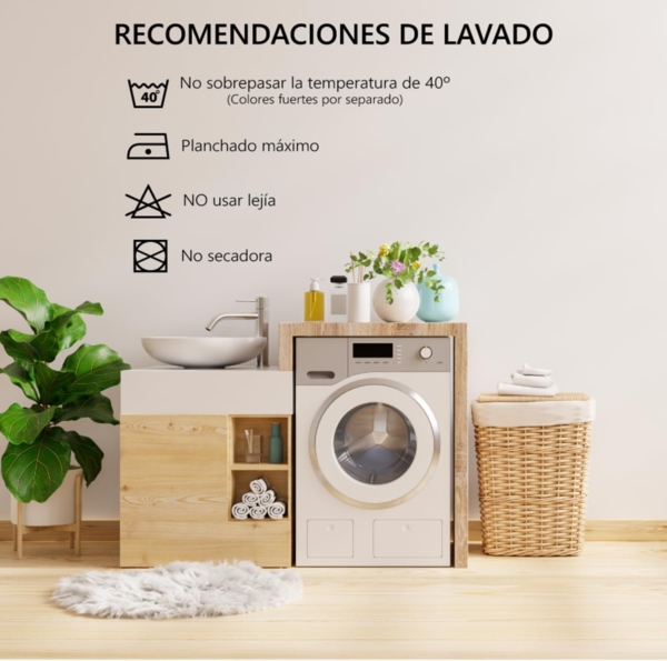 Degrees Home - Collection - Spannbettlaken – 100% Polyester, Hochwertige Mikrofaser, Rundum-Gummizug, Atmungsaktiv & Pflegeleicht, Oeko-Tex Standard -135 x 190 x 33– Himmelblau Bild 6