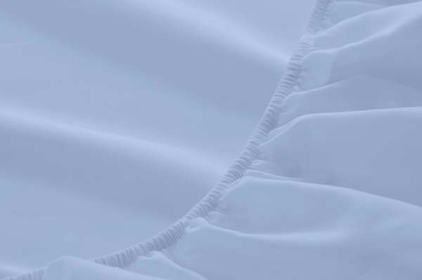 Degrees Home - Collection - Spannbettlaken – 100% Polyester, Hochwertige Mikrofaser, Rundum-Gummizug, Atmungsaktiv & Pflegeleicht, Oeko-Tex Standard -135 x 190 x 33– Himmelblau Bild 5