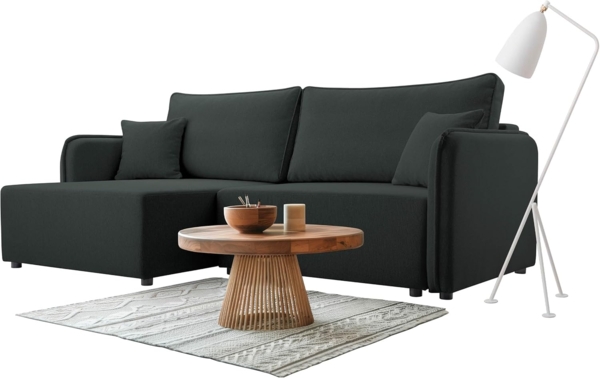 Ecksofa Maylana (Farbe: Velo 636, Seite: Links)