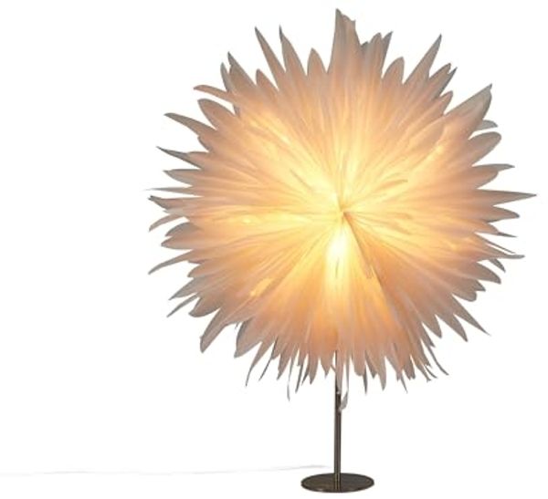 Weihnachtsdekoration Tischlampe SATOPANTH Stern 70 cm Weiß