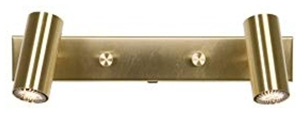 BELID Leuchten No. 575392 Wandleuchte Cato double LED Messing GU4 dimmbar