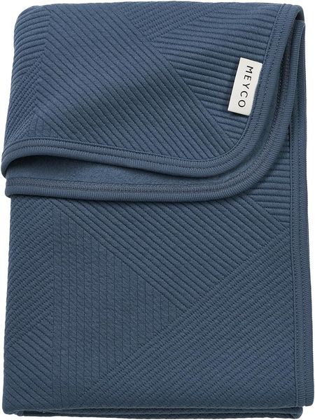 Meyco Jacquard-Flanelldecke – 100 x 150 cm – Pure