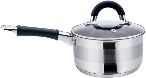 Kinghoff Kinghoff Stahltopf mit Deckel 2,1l 18cm KH1256