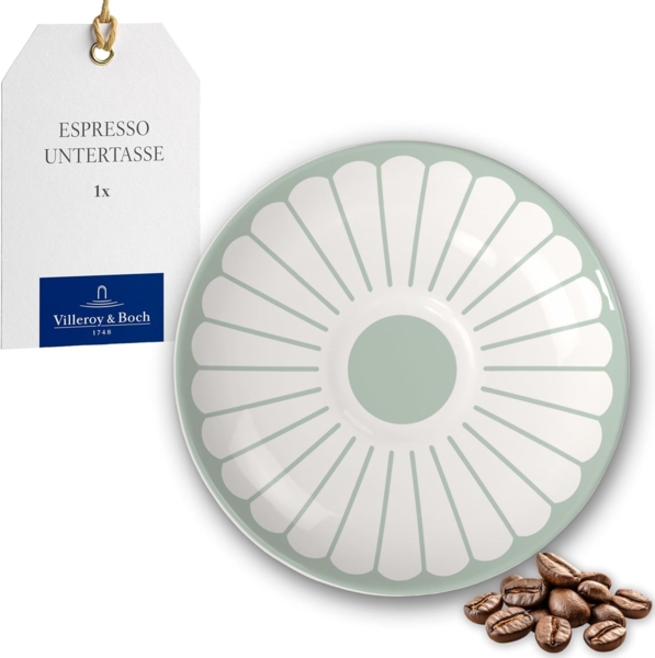 Villeroy & Boch Fleur Vert Mokkauntertasse / Espressountertasse